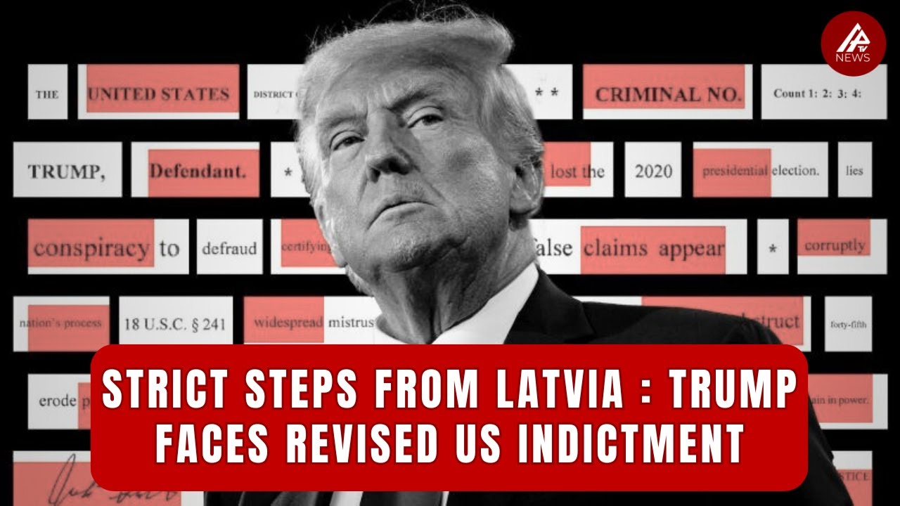 Trump faces revised US indictment in election subversion case - YouTube