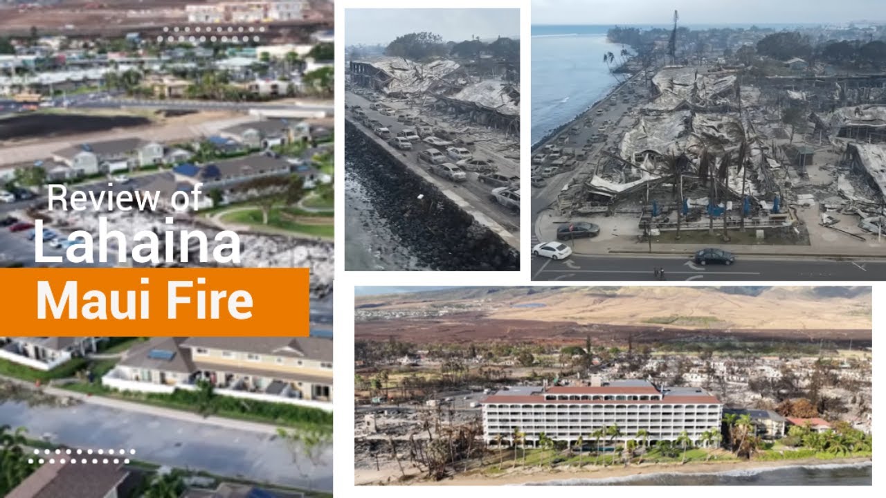Most Thorough Drone Footage of Lahaina Fire - Evaluated - YouTube