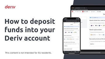 How to deposit funds into your Deriv account (non-EU clients)