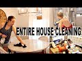 ULTIMATE ALL DAY CLEAN WITH ME | ENTIRE HOUSE | EXTREME CLEANING MOTIVATION