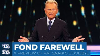 Preview of Pat Sajak's farewell message on 'Wheel of Fortune'