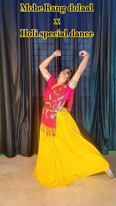 Mohe Rang Do Laal short dance | Holi special dance | Bajirao Mastani || #dance #moherangdolaal #holi