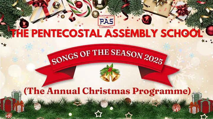 Songs of the Season | Annual Christmas Program 2025 | PAS Sunday School