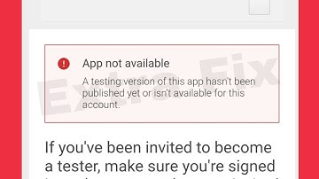 Sigma Game Fix App not available A testing version of this app hasn