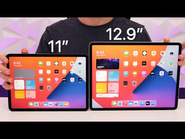 11-inch vs 12.9-inch M1 iPad Pro (2021) - Unboxing & Comparison