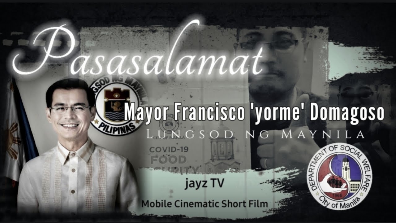 COVID-19 FOOD SECURITY PROGRAM | Mayor Isko Moreno Domagoso | Mobile Cinematic Video