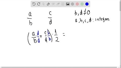 One way to find a rational number between two distinct rational numbers is to add the two distinct …
