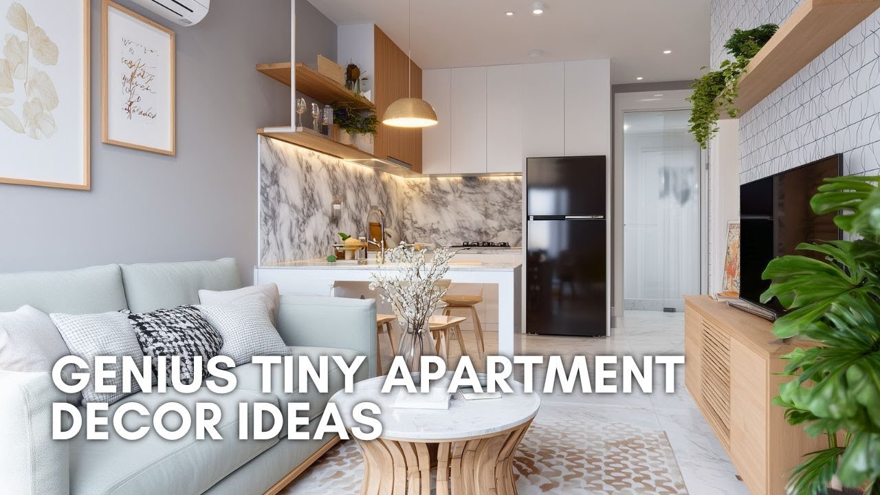 Genius Tiny Apartment Decor Ideas That Make Every Inch Stylish, Smart ...