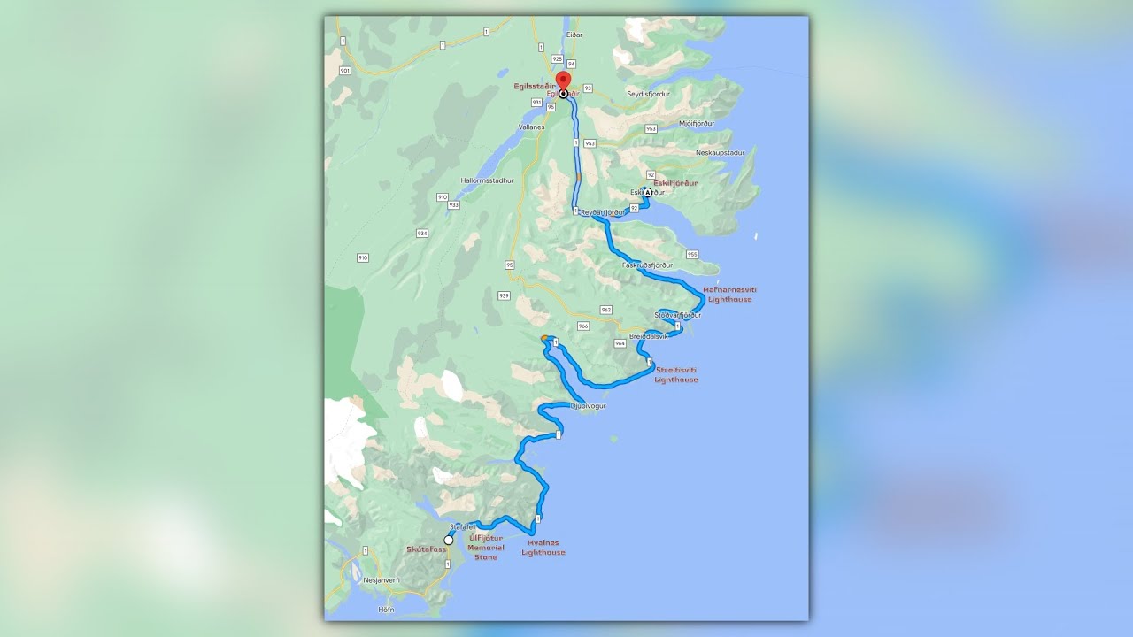 2023/08/30 Hrafnavellir Guesthouse to Egilsstaðir on our Iceland Road Trip