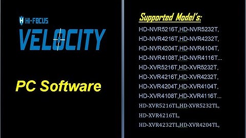 How to Configure Hifocus DVR in PC | Velocity Lite 2.0  | TVT PC Software configuration in Tamil
