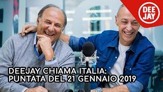 Deejay Chiama Italia - Puntata del 21 gennaio 2019, ospite Gerry Scotti