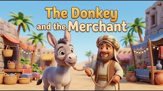 The Donkey and the Merchant | A Fun Moral Story for Kids