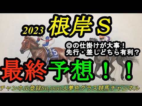 【最終予想】2023根岸ステークス！◎はこのレースを狙っていて、仕掛けどころが馬券に大きな影響あり？