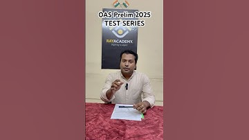 OAS Prelim Test Series for OCS 2024