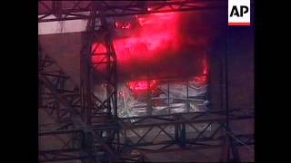 USA: FIRE BREAKS OUT AT FORD MOTORS AS GENERATOR EXPLODES