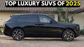The Top 5 Most Luxurious SUVs in 2025