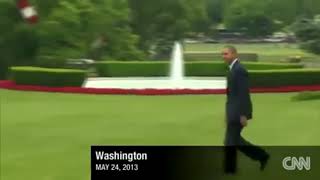 obama forgets to salute marine see what happens after