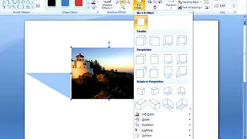 MS Word - Insert and expend image in a two column documents