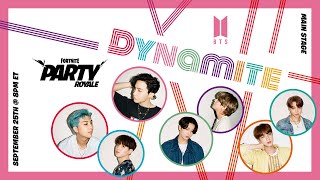 Fortnite: Party Royale|BTS Dynamite|MV|