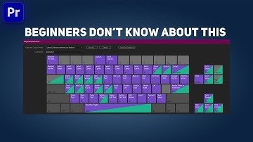 Premiere Pro : How to Save -  Import/Export Custom Keyboard Shortcuts