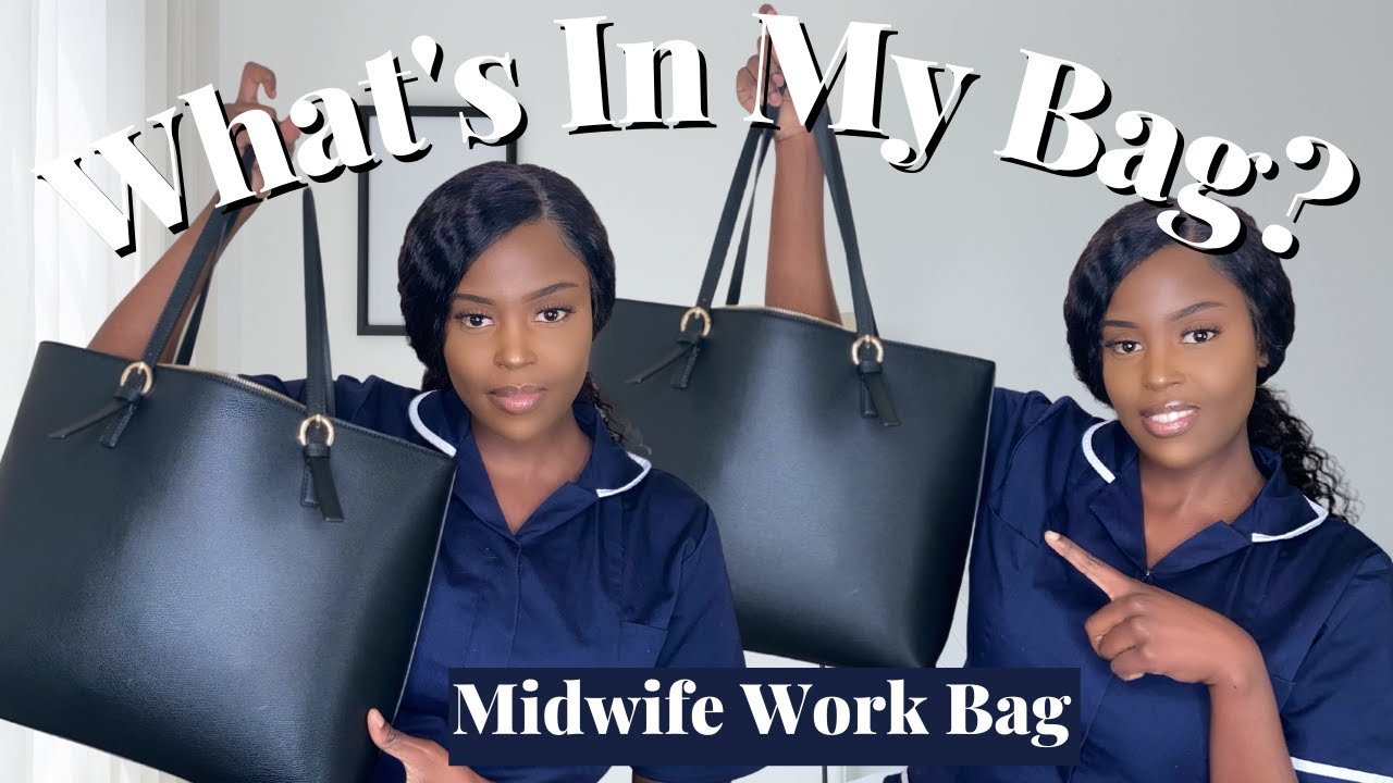 WHAT'S IN MY WORK BAG | Registered Midwife | Nadine Nayy