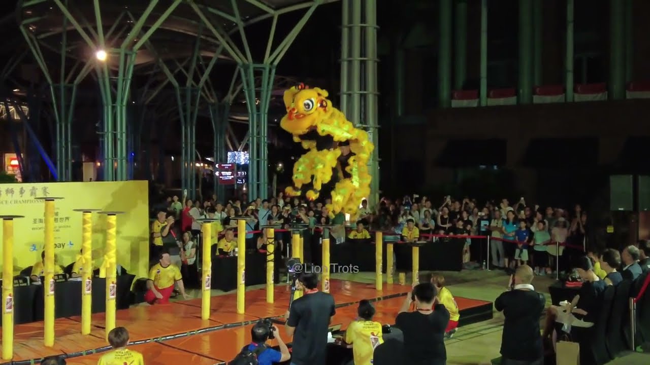 [4K] Wen Yang  文扬龙狮运动协会 @2024 Kweichow Moutai Cup Lion SG Dance Championship, 貴州茅台杯 新加坡舞狮争霸赛