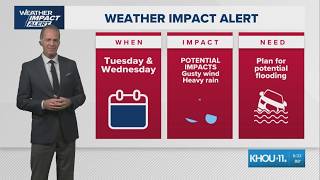 Weather Impact Live: Tropical system heading to Gulf Coast