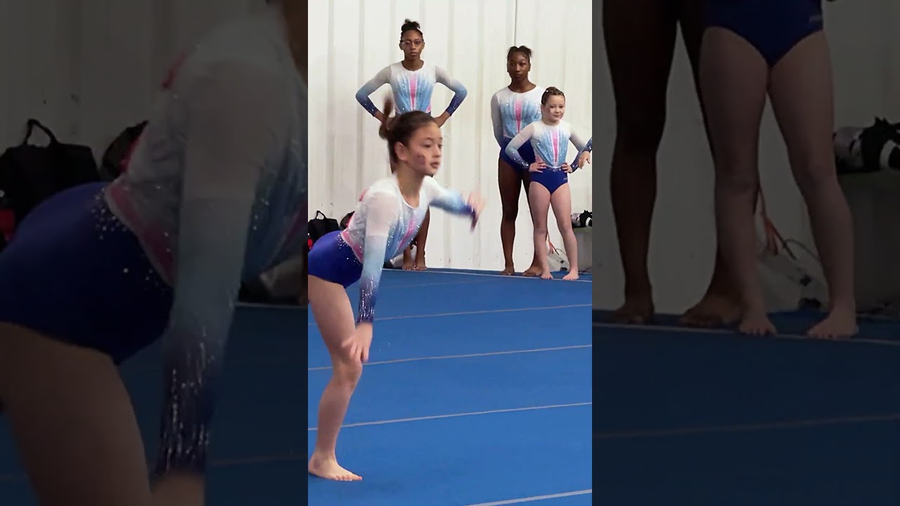 Lily&rsquo;s Floor Routine 👀!