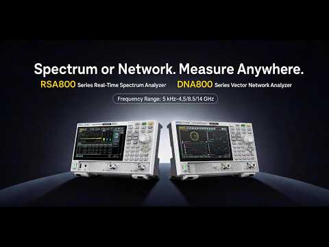 Meet the New RIGOL RSA800 & DNA800 | 14 GHz RF Performance, Built to Move
