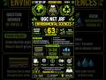 UGC NET JRF Environmental Sciences December 2025 | Q63 | #ugcnet #ugcnetjrf #netjrf #shorts #viral