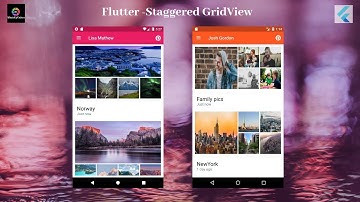 Flutter Tutorial - Flutter Staggered Grid View