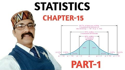 Statistics Chapter-15  class-11 NCERT Maths. Introduction to Exercise-15.1. Part-1