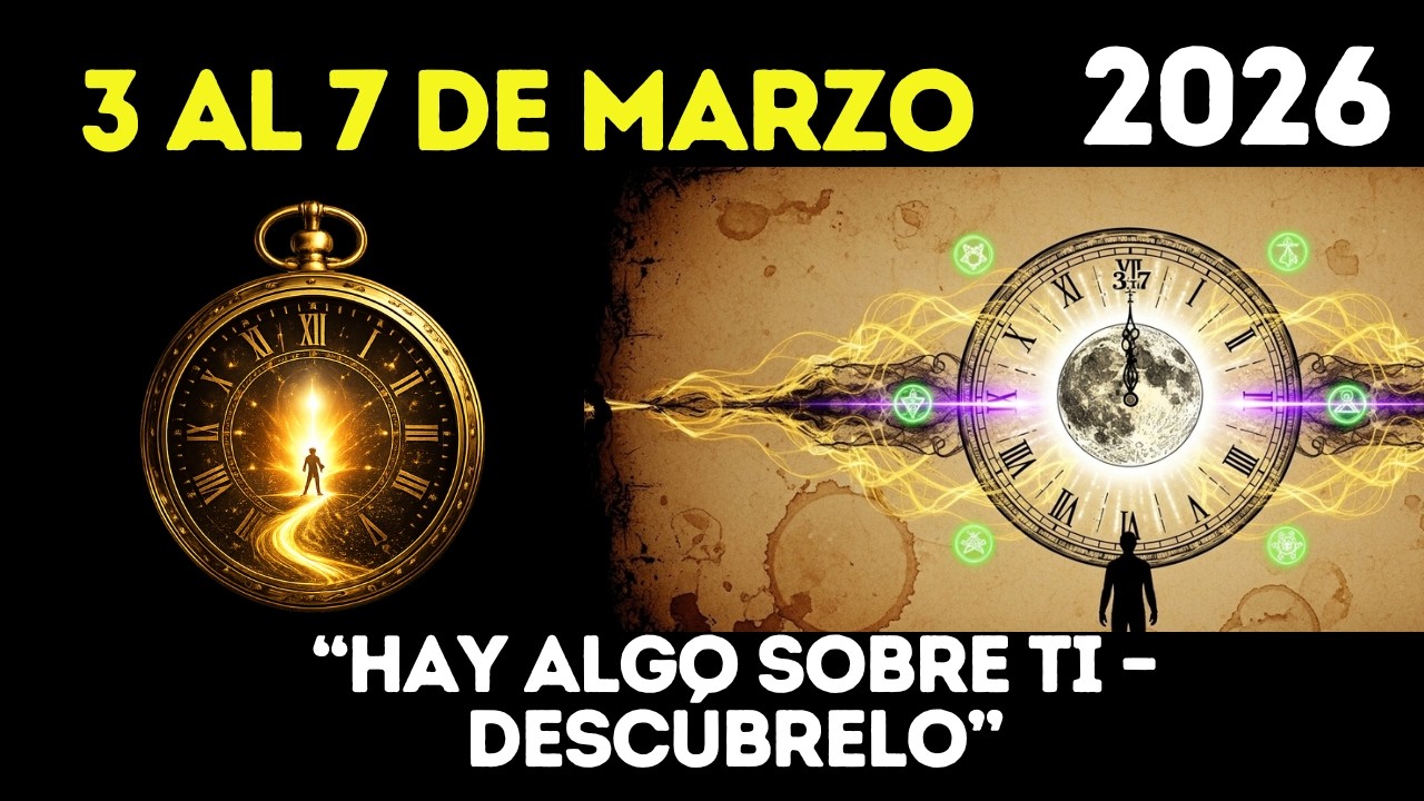 Del 3 al 7 de Marzo de 2026: Tu Destino Cambia en Esta Semana Poderosa, Todo se Confirma Hoy