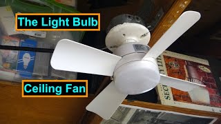 Bell Howell Socket FanLight - The Light Bulb Ceiling Fan