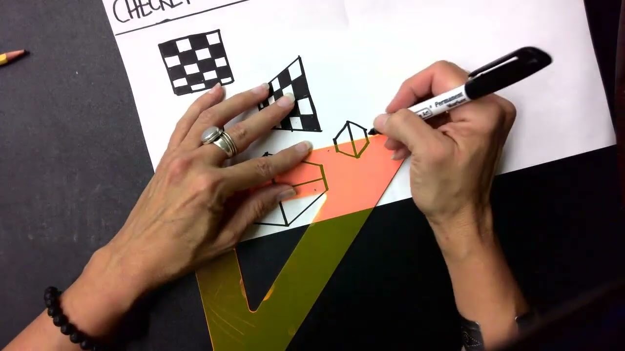 Op-Art: Checkerboard Design Notes