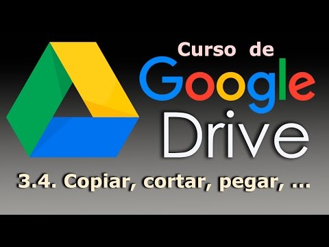 Curso de Google Drive. 3.4. Copiar,  cortar,  pegar,  ... Portapapeles web.