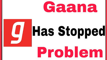 How To Fix Gaana app Has Stopped Problem Solve In Xiaomi Redmi Phone