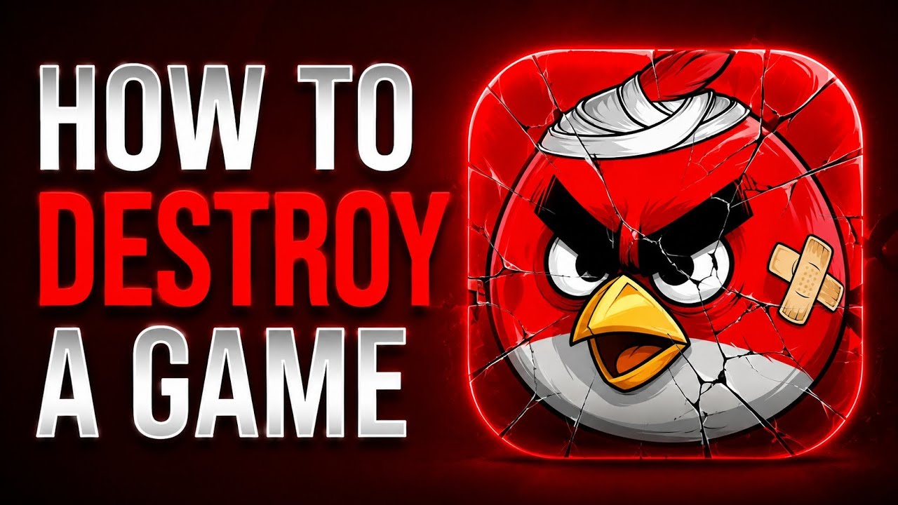 The Greedy Angry Bird Painful Death 