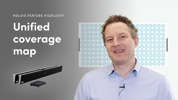 HD410 unified coverage map — radically better audio conferencing