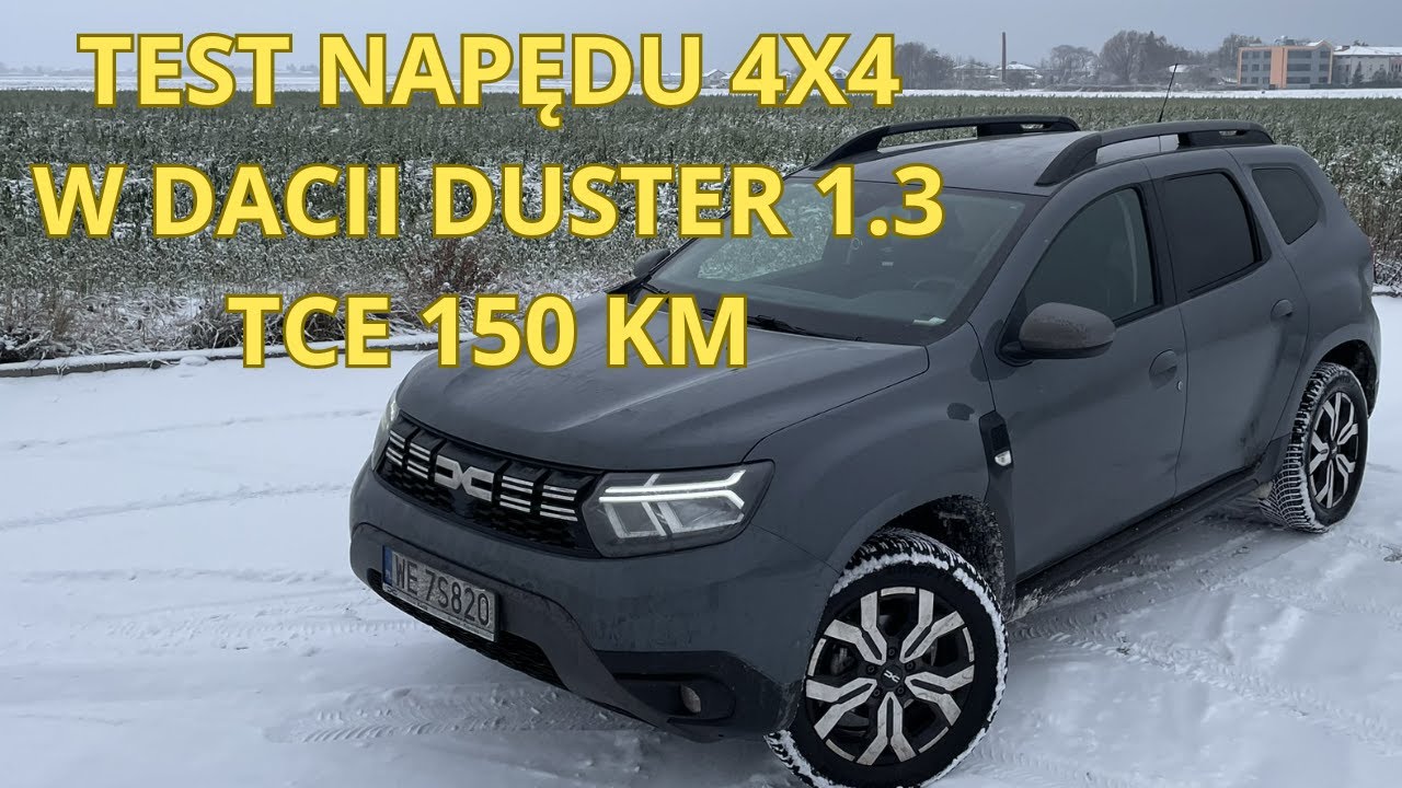 dacia-duster-test-przyczepno-ci-4x2-vs-4x4-youtube