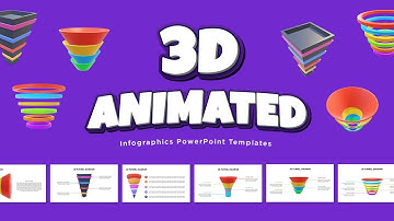 Animated 3D Funnel Templates for PowerPoint