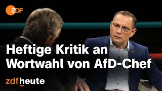 AfD-Chef Chrupalla wird "Inkompetenz" vorgeworfen | Markus Lanz vom 07. Dezember 2023