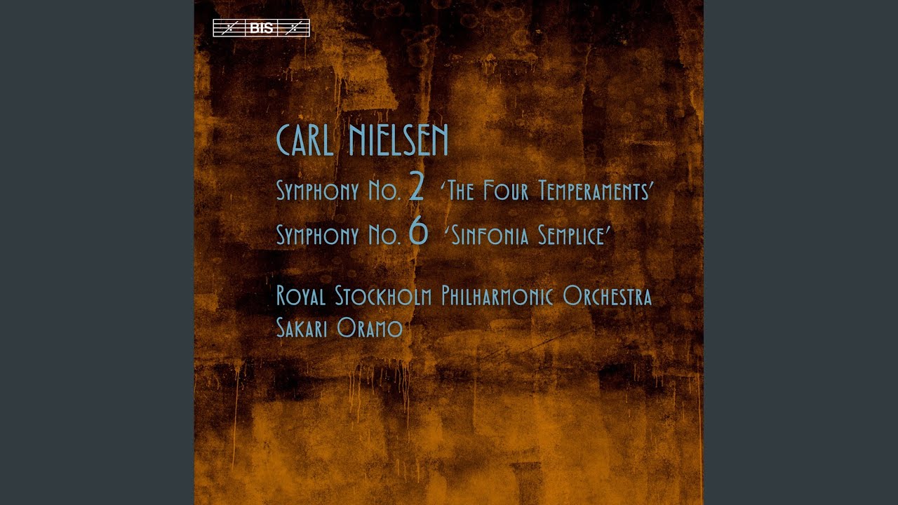 Symphony No. 2, Op. 16, FS 29 "The 4 Temperaments": I. Allegro collerico