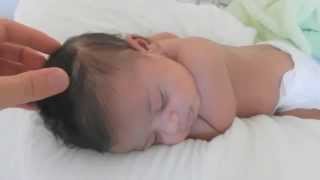 Cute baby sleeping ( 1 month old) -