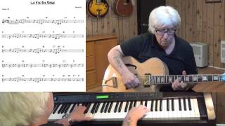 La vie en rose - Jazz guitar & piano cover - Yvan Jacques chords