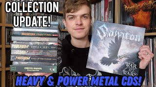 Collection Update! Ep:78 Heavy &amp; Power Metal CDs! Grave Digger, Powerwolf,  Sabaton &amp; more!