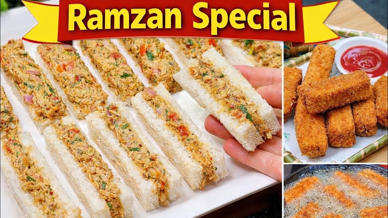 Iftar Special Recipes | Ramzan Special Iftar Recipes | Ramadan Recipes l Crispy Chicken Malai Finger