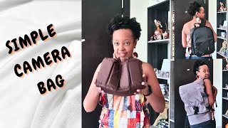 Choose Simple Camera Bag | Simple Camera Back Pack | How to Organize Camera Bag