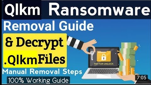 How to decrypt .qlkm Files | Qlkm ransomware remove  | How to qlkm file Recovery guide