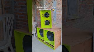 padahal cuma sound miniatur tapi suaranya horeg #soundsystem #soundminiatur #soundhoregjawatimur